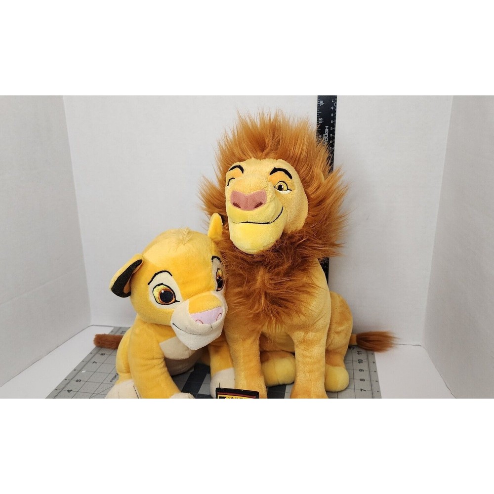 Incredible Disney Store Mufasa And Simba Lot With Lion King Musical Magnet